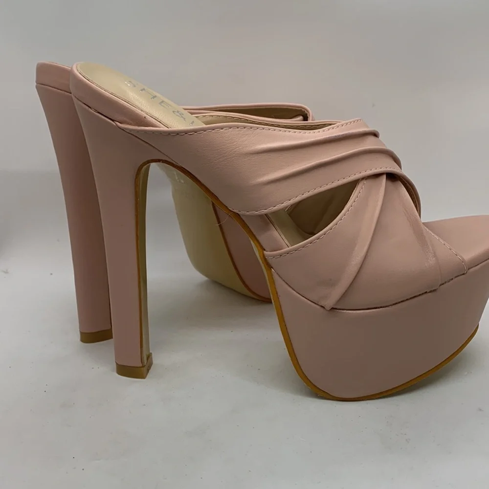 High heel platform sandals - Picture 2 of 4